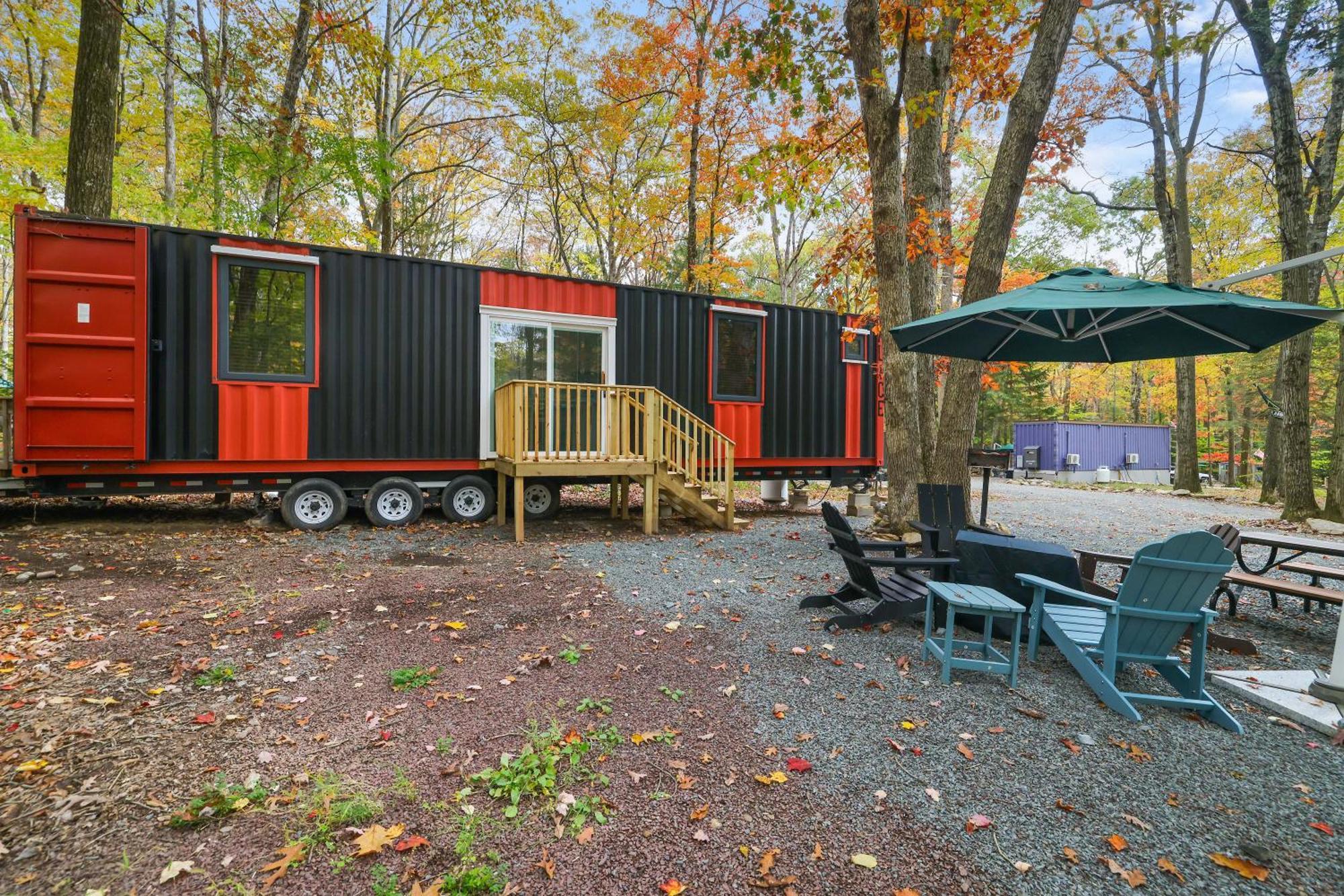 Camptel Poconos Lodging Albrightsville Buitenkant foto