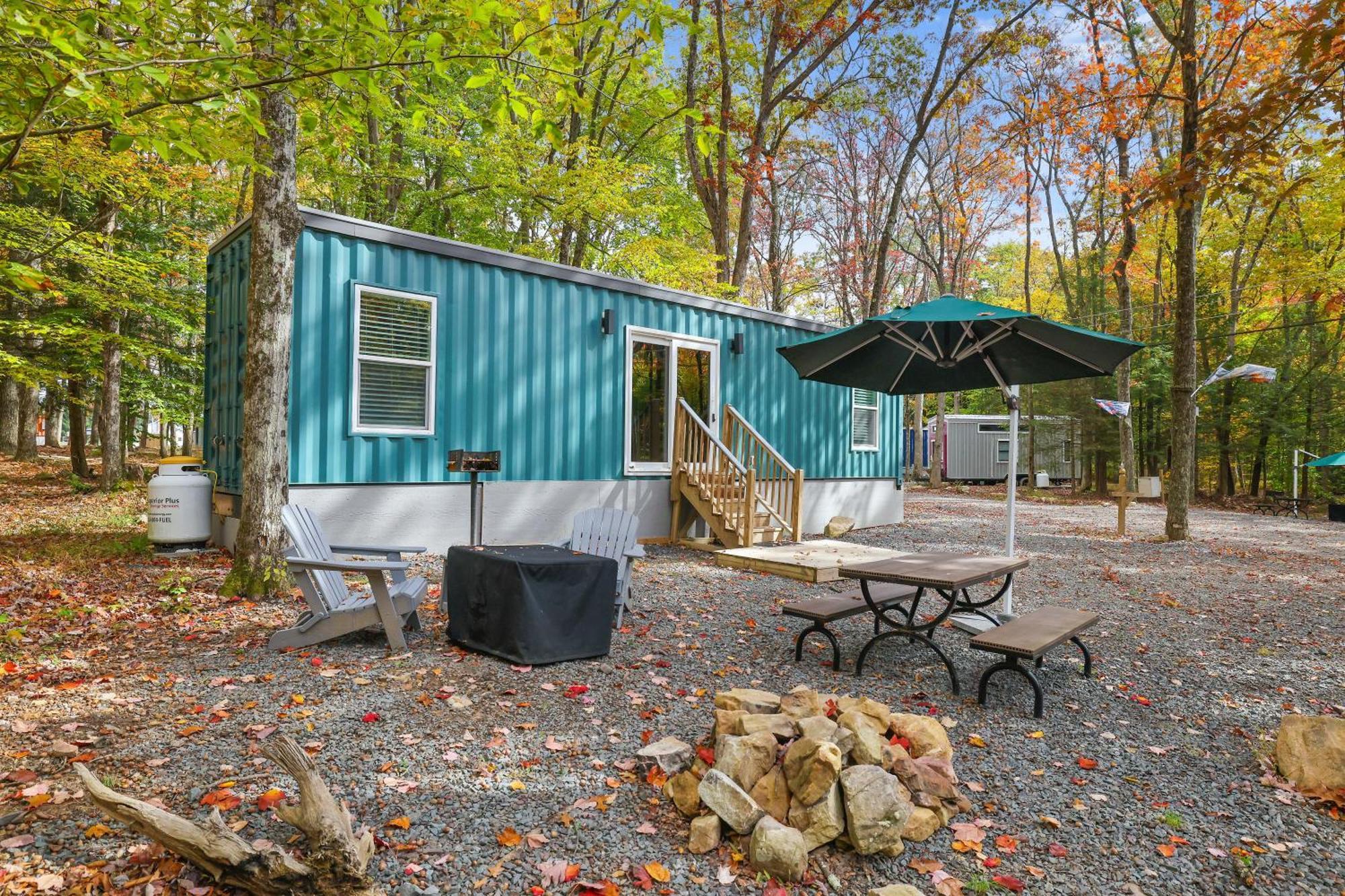 Camptel Poconos Lodging Albrightsville Buitenkant foto