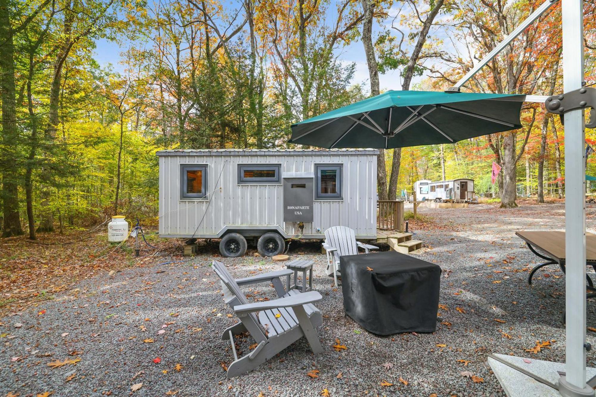 Camptel Poconos Lodging Albrightsville Buitenkant foto