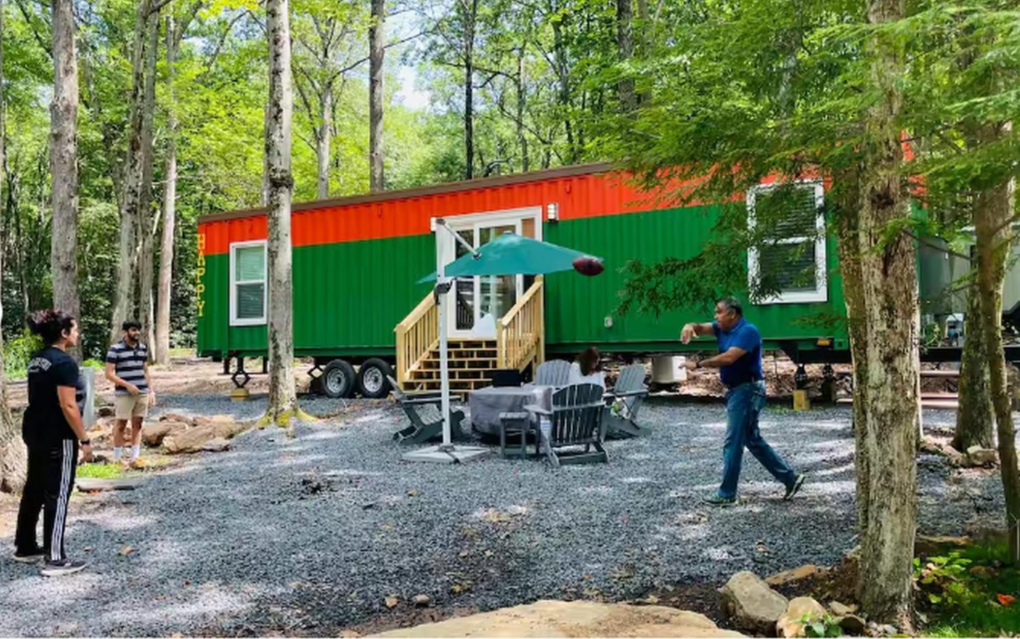 Camptel Poconos Lodging Albrightsville Buitenkant foto