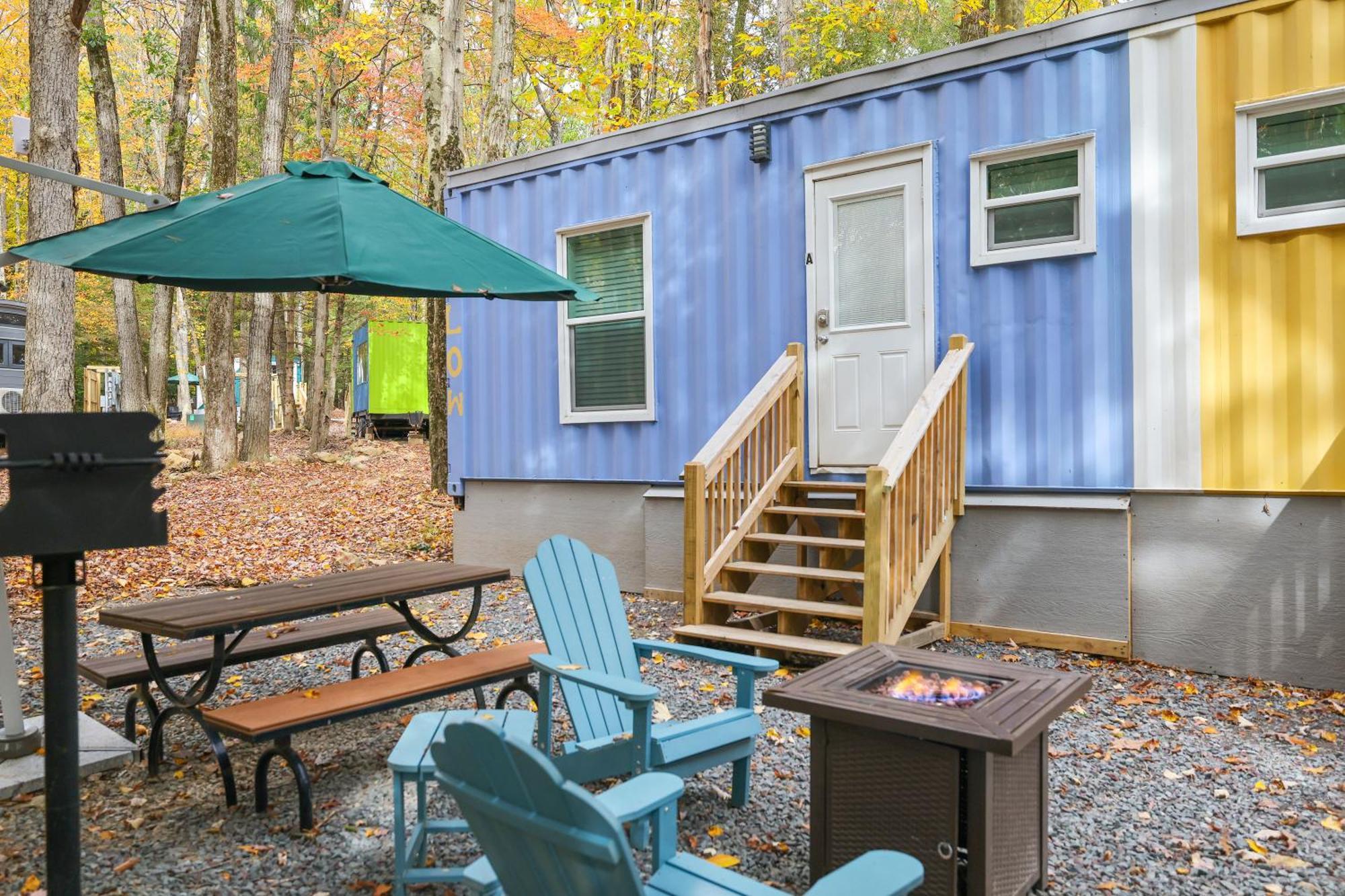 Camptel Poconos Lodging Albrightsville Buitenkant foto