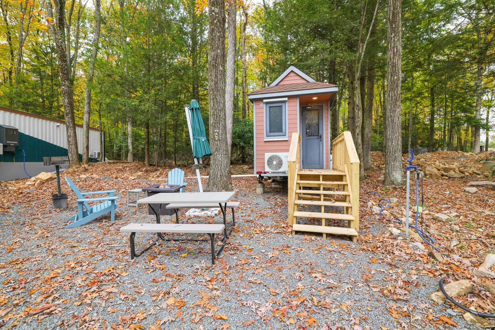 Camptel Poconos Lodging Albrightsville Buitenkant foto