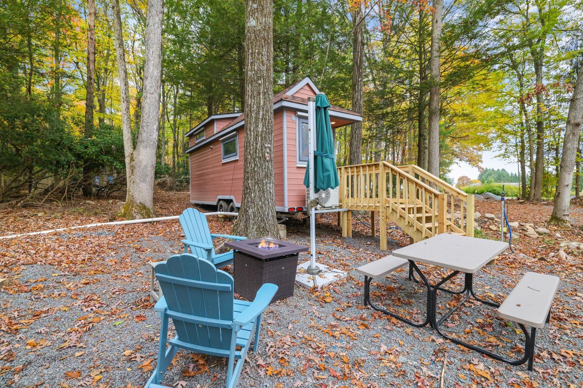 Camptel Poconos Lodging Albrightsville Buitenkant foto