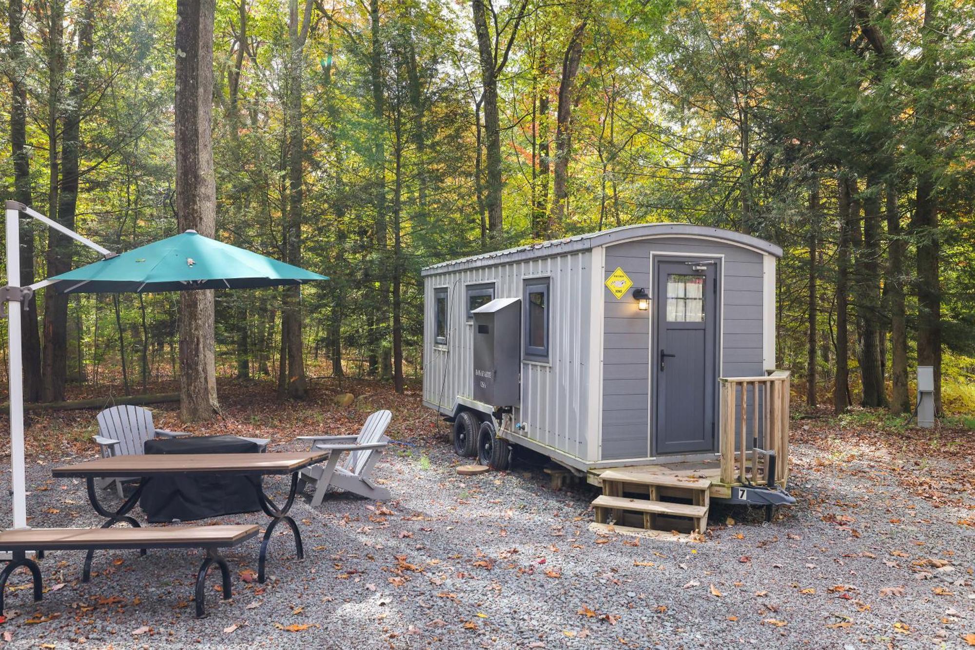 Camptel Poconos Lodging Albrightsville Buitenkant foto