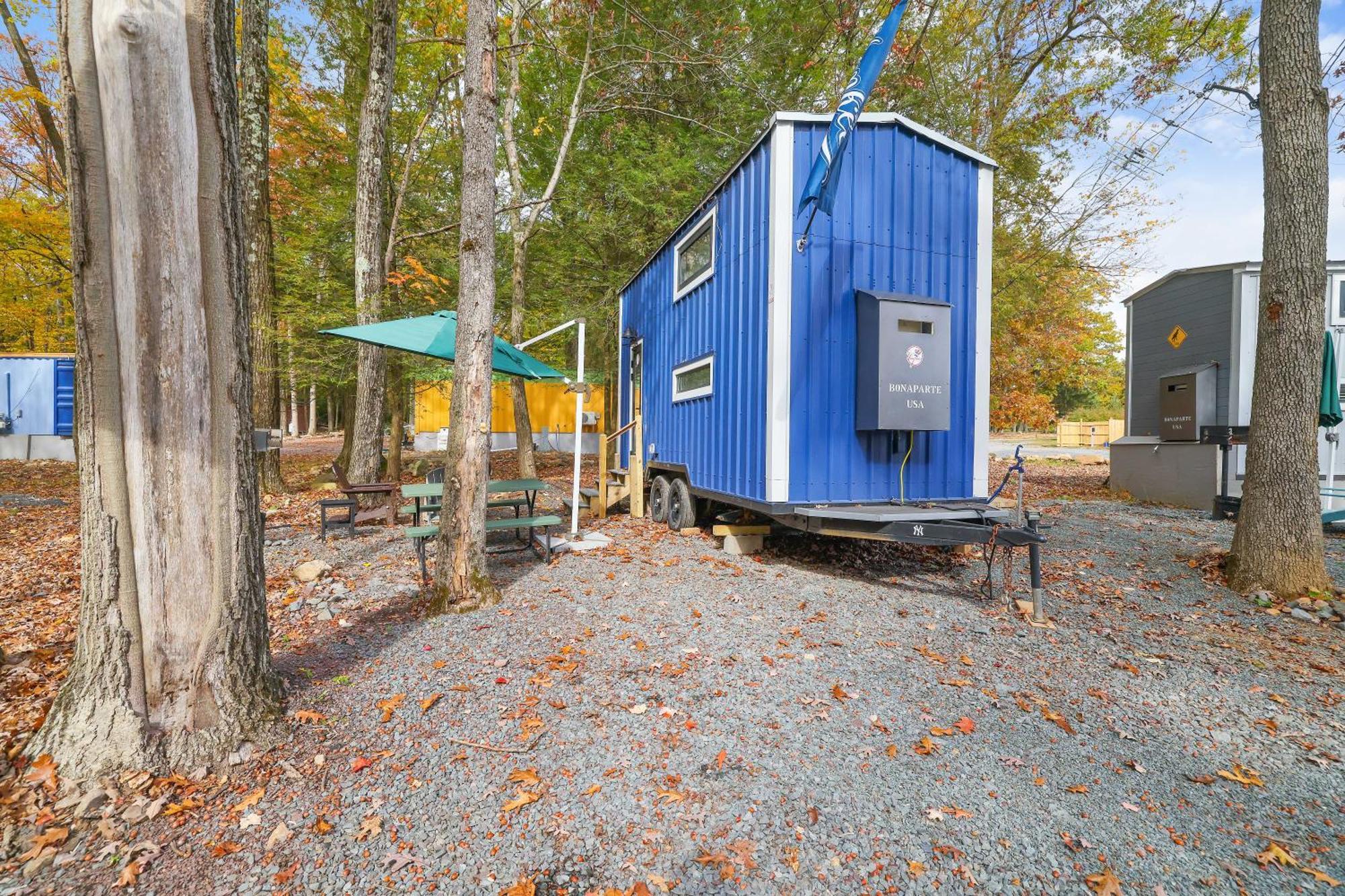Camptel Poconos Lodging Albrightsville Buitenkant foto