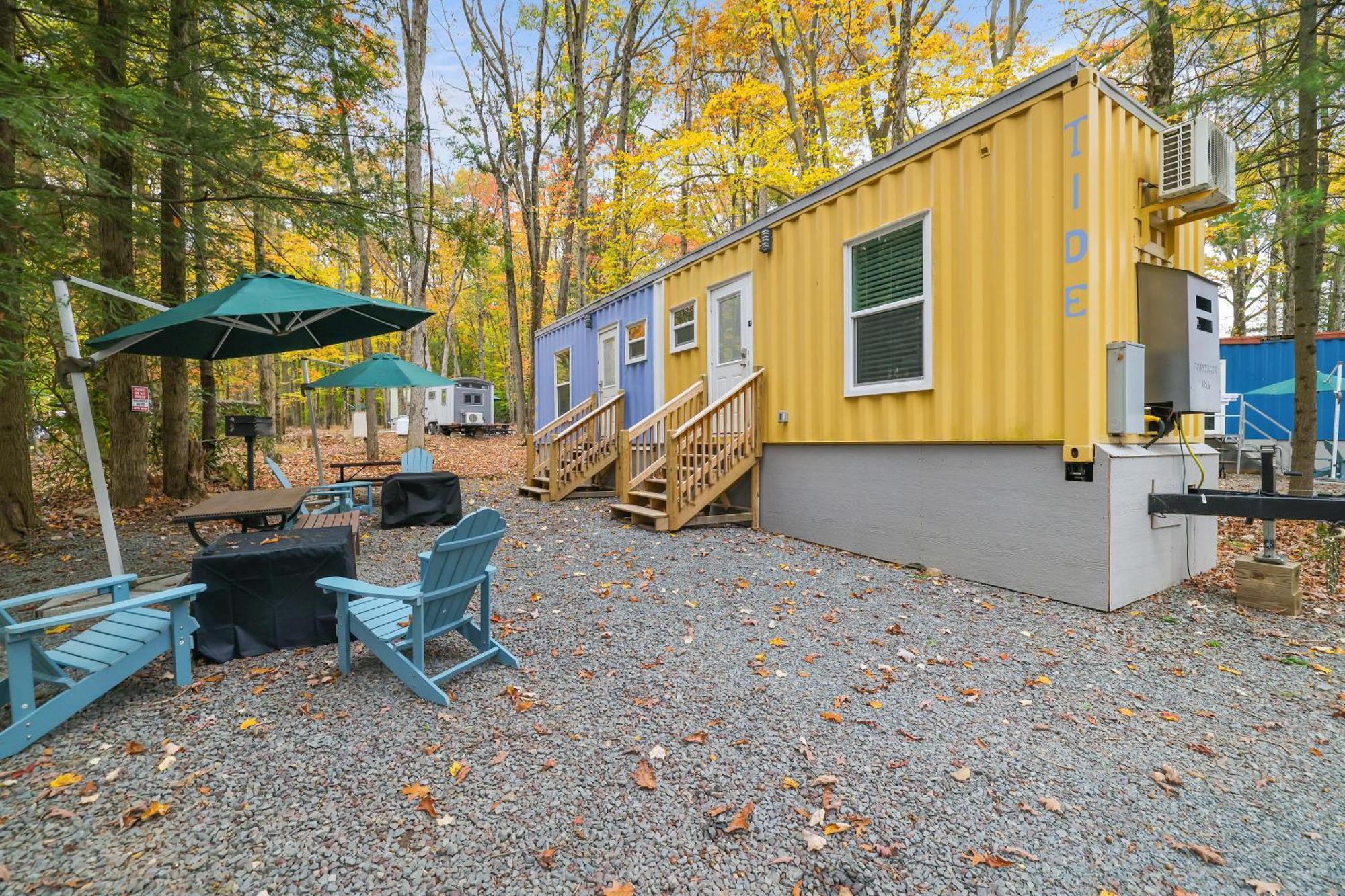 Camptel Poconos Lodging Albrightsville Buitenkant foto