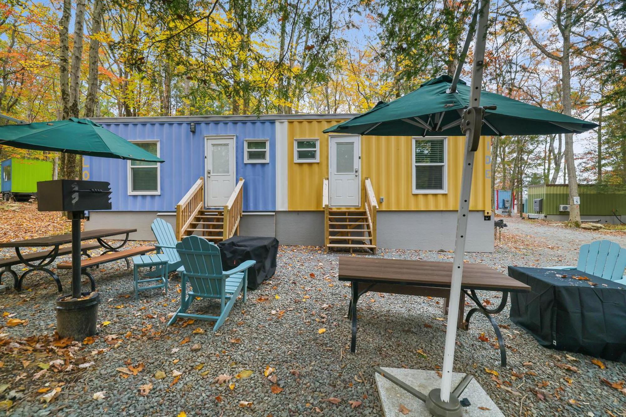 Camptel Poconos Lodging Albrightsville Buitenkant foto